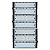 Refletor Industrial holofote modular LED 350W 6500K branco frio IP67. - Imagem 1