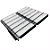 Refletor Industrial holofote modular LED 600W 3000K branco quente IP67. - Imagem 4