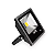 Refletor Preto LED COB 20W 6500K branco frio IP66 bivolt. - Imagem 2