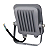 Refletor LED MAX 50W 6000 lumens 3000K branco quente SMD IP66 bivolt. - Imagem 2