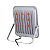 Refletor LED MAX 300W 36000 lumens 6500K branco frio SMD IP66 bivolt. - Imagem 3