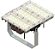 Refletor profissional LED Osram industrial 150W 18000lm IP66 bivolt. - Imagem 1