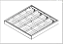 Luminária de sobrepor alto rendimento com aletas planas brancas para 2 lâmpadas T5 28/54W 120cm. - Imagem 2
