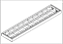 Luminária de sobrepor alto rendimento com aletas planas brancas para 2 lâmpadas T5 28/54W 120cm. - Imagem 2
