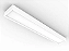 Luminária de sobrepor fechada com difusor leitoso para 1 lâmpada 9/10W 60cm. - Imagem 1