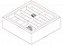 Luminária de sobrepor 16cm X 28.8cm alto rendimento com aletas parabólicas duplas para 1 lâmpada E27. - Imagem 2