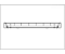 Luminária de sobrepor alto rendimento com aletas planas brancas para 4 lâmpadas T5 28/54W 120cm. - Imagem 5