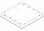 Luminária de embutir alto rendimento com aletas parabólicas duplas para 4 lâmpadas T5 14/24W 60cm. - Imagem 3