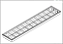 Luminária de embutir alto rendimento com aletas parabólicas duplas para 2 lâmpadas 18/20W 120cm. - Imagem 2