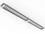 Luminária de embutir alto rendimento para 2+2 lâmpadas 18/20W 250cm. - Imagem 1