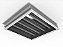 Luminária de embutir alto rendimento fechada com difusor para 4 lâmpadas 9/10W 60cm. - Imagem 1