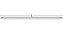 Luminária de embutir alto rendimento com aletas parabólicas duplas para 2 lâmpadas T5 28/54W 120cm. - Imagem 5