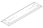 Luminária de embutir alto rendimento com aletas parabólicas duplas para 2 lâmpadas T5 14/24W 60cm. - Imagem 3