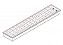 Luminária de embutir alto rendimento com aletas parabólicas duplas para 2 lâmpadas 18/20W 120cm. - Imagem 2