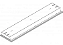 Luminária de embutir alto rendimento fechada com difusor transparente para 2 lâmpadas T5 28/54W 120cm. - Imagem 3
