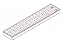 Luminária de embutir alto rendimento com aletas parabólicas duplas para 1 lâmpada 18/20W 120cm. - Imagem 2