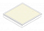 Luminária de embutir fechada com difusor leitoso para 4 lâmpadas 18/20W 120cm. - Imagem 2