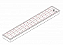 Luminária de embutir alto rendimento com aletas parabólicas duplas para 2 lâmpadas 9/10W 60cm. - Imagem 2