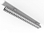 Luminária industrial de alto rendimento para 1 lâmpada T5 28/54W 120cm. - Imagem 1