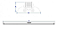 Luminária industrial de alto rendimento 45° para 2 lâmpadas T5 14/24W 60cm. - Imagem 4