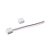 Conector 8mm 2 fios para fita LED 6W/M. - Imagem 1