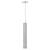 Pendente Tube Externo PAR20 49xØ7,6cm Metal Branco. - Imagem 1