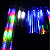 8 Tubos snowfall super Leds colorido dupla face 30cm uso externo IP44 bivolt. - Imagem 5