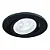 Spot de Embutir Preto Acetinado Nuru Redondo Facho Orientável Dicroica PAR16 Ø8,6x6,7cm Alumínio. - Imagem 1
