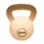 Luminária Kettlebell 28,5x23x17cm Polietileno Branco e Preto. - Imagem 3