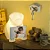 Luminária Buddy 23x16,5x28cm Polietileno Branco. - Imagem 2