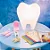 Luminária Dente 28x18x18cm Polietileno Branco. - Imagem 3