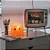 Luminária Fantasma Pac-Man 20x10,5x10,5cm Polietileno Laranja. - Imagem 2