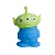 Luminária Alien Toy Story 32x23x15cm Polietileno Verde e Azul. - Imagem 1