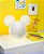 Luminária Mickey 26,5x30,5x23,5cm Polietileno Branco. - Imagem 5