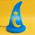 Luminária Chapéu Fantasia Mickey 31,5x21,5x21cm Polietileno Azul e Amarelo. - Imagem 5