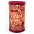 Luminária de Mesa Lumi Cheia de Charme 27xØ14,5cm Polipropileno Rosa. - Imagem 1