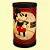 Luminária de Mesa Lumi Mickey Mouse 27xØ14,5cm Polipropileno Vermelho, Branco e Preto. - Imagem 2