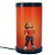 Luminária de Mesa Lumi Turning Red 14,5xØ27cm Polipropileno Vermelho. - Imagem 3