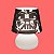 Abajur Micro Lampe Star Wars Vader Dark Side Ø15x20cm Polietileno Branco e Preto. - Imagem 4