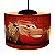 Pendente POP Carros Ø30x20cm Polietileno Vermelho. - Imagem 1
