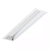 Luminária de Embutir LED Retangular linear visor recuado 4000K 19,4W Bivolt 61,8x12x6,2cm Alumínio Branco Fosco. - Imagem 1