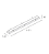 Luminária de Embutir LED Retangular linear visor recuado 2700K 35,9W Bivolt 117,1x12x6,2cm Alumínio Branco Fosco. - Imagem 2