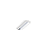 Luminária de Embutir linear LED Wamba Retangular 3000K 9W Bivolt 29,5x7,5x3,2cm Corpo Branco Fosco e Refletor Anodizado Acetinado. - Imagem 3