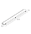Luminária de Embutir linear LED Wamba Retangular 5000K 36,2W Bivolt 114,5x7,5x3,2cm Corpo Branco Fosco e Refletor Anodizado Acetinado. - Imagem 2