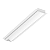 Luminária de Embutir linear LED Wamba Retangular 5000K 17,9W Bivolt 59,3x7,5x3,2cm Corpo e Refletor Branco Fosco. - Imagem 1