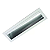 Luminária de Embutir LED aba linear com iluminação assimétrica Wamba Retangular 4000K 9W Bivolt 32x10x3,2cm Corpo Branco Fosco e Refletor Anodizado Acetinado. - Imagem 1