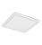 Luminária de sobrepor com LED Nichia integrado com efeito moldura de luz 5000K 73W Bivolt 59,8x59,8x3,6cm Alumínio Branco Fosco. - Imagem 1
