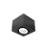 Spot de Sobrepor Sura Face Plana Quadrado PAR30 12,8x16,6x16,6cm Alumínio Preto Fosco. - Imagem 1