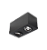 Spot de Sobrepor Sura Face Plana Retangular Duplo AR70 12,3x25,1x12,8cm Alumínio Preto Fosco. - Imagem 1