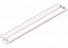 Luminária de alto rendimento tipo Gaivota para 2 lâmpadas 9/10W 60cm. - Imagem 2